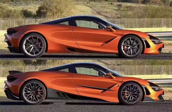 Κιτ σώματος από ανθρακικές ίνες για McLaren 720S 720 Upgraded TOPCAR Style Μπροστό φτυάρι πίσω διάχυση