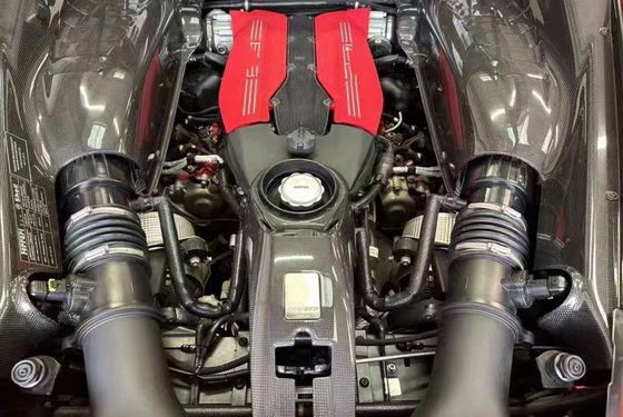 488 Ferrari Body Kit ξηρό κάλυμμα κινητήρα από ανθρακονήματα OEM