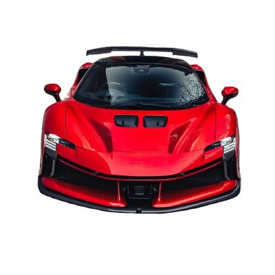 SF90FXX Φεράρι SF90 Σώμα Κιτ Μπροστά και πίσω Αμαξοστοιχία Πλευροφωτισμός