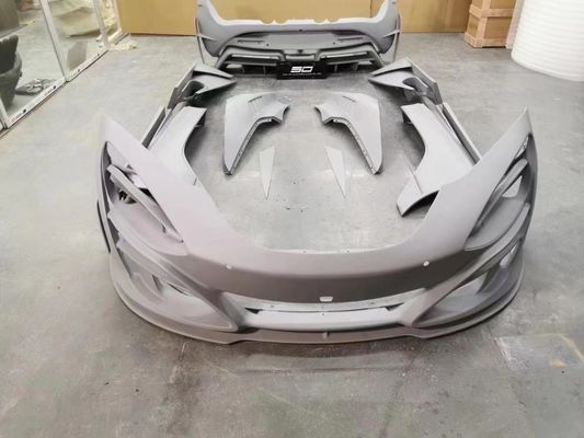 Ξηρή ανθρακική ίνα για McLaren 720s Carbon Fiber Body Kit 720s Αναβαθμισμένο στυλ MSY μπροστινό και πίσω προφυλακτήρα Spoiler Hood