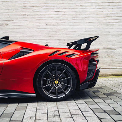 SF90FXX Φεράρι SF90 Σώμα Κιτ Μπροστά και πίσω Αμαξοστοιχία Πλευροφωτισμός