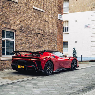SF90FXX Φεράρι SF90 Σώμα Κιτ Μπροστά και πίσω Αμαξοστοιχία Πλευροφωτισμός