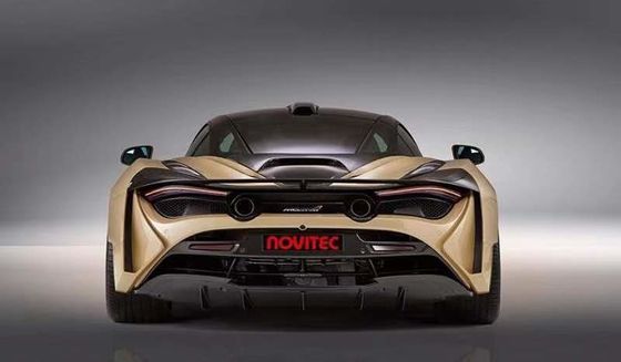 Αεροσκόπιο οροφής αυτοκινήτου για την Mclaren 720S N Style Carbon Fiber Roof Air Scoop Vent για την Mclaren 720S Coupe 765LT Roof Vent
