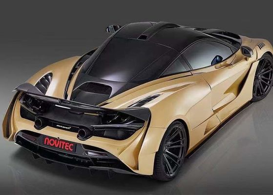 Αεροσκόπιο οροφής αυτοκινήτου για την Mclaren 720S N Style Carbon Fiber Roof Air Scoop Vent για την Mclaren 720S Coupe 765LT Roof Vent
