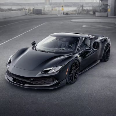 OEM Ferrari 296 Gtb Κουτί Σώματος Άνθρακα Fiber Σώμα FY Στυλ Πλευρική Φούστα Κουτί Σώματος