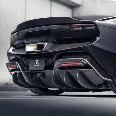 OEM Ferrari 296 Gtb Κουτί Σώματος Άνθρακα Fiber Σώμα FY Στυλ Πλευρική Φούστα Κουτί Σώματος