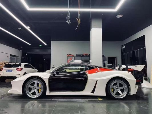 458 Ferrari Body Kit LB Style Μπροστά και πίσω προφυλακτήρα 2011 - 2014 Hood Spoiler για αυτοκίνητο