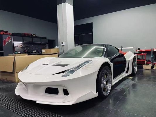 458 Ferrari Body Kit LB Style Μπροστά και πίσω προφυλακτήρα 2011 - 2014 Hood Spoiler για αυτοκίνητο
