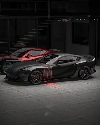 812 Ferrari Body Kit Καρβονένιο πλατύσωμα 812 ZE Style Καρβονένιο τόξο