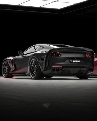 812 Ferrari Body Kit Καρβονένιο πλατύσωμα 812 ZE Style Καρβονένιο τόξο