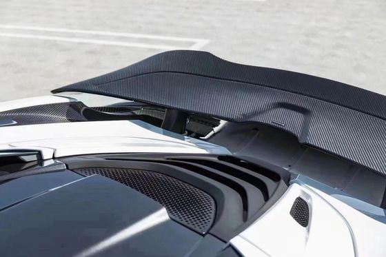 Για McLaren 720s Carbon Fiber Spoiler 720s Αναβαθμισμένο σε VORS Στυλ Carbon Fiber Spoiler Wing