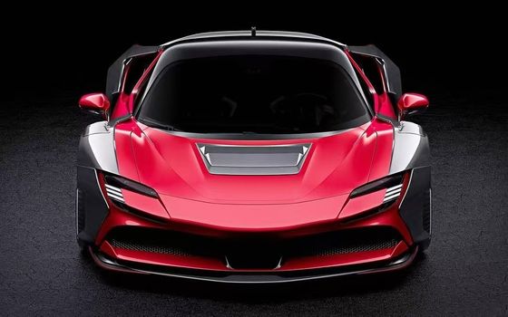SF90 Ferrari Carbon Body Kit 2021 Widebody Kits ZE Στυλ Τροχιάς