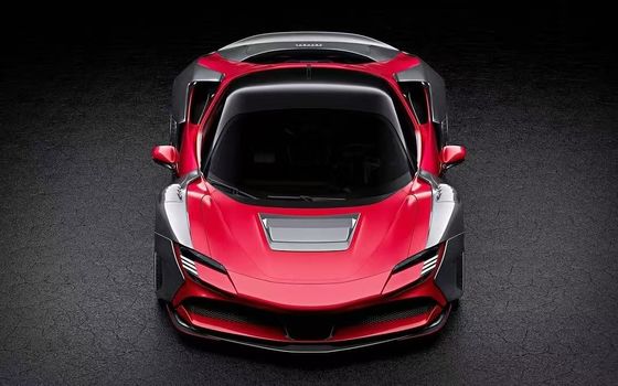 SF90 Ferrari Carbon Body Kit 2021 Widebody Kits ZE Στυλ Τροχιάς