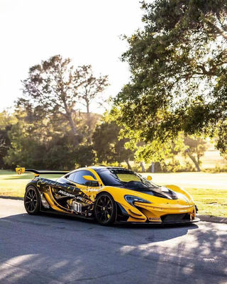 Για το McLaren P1 Body Kit P1 Αναβαθμισμένο GTR Style Μπροστά και πίσω Σπόιλερ προφυλακτήρα