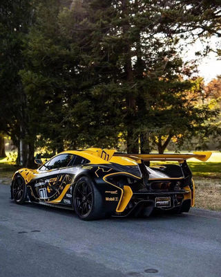 Για το McLaren P1 Body Kit P1 Αναβαθμισμένο GTR Style Μπροστά και πίσω Σπόιλερ προφυλακτήρα
