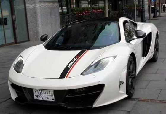 Για την McLaren MP4-12C Τυποποιημένο κουτί σώματος Mp4-12c Upgraded Revozport Style Front Bumper Diffuser Side Skirt Mp4-12 Carbon Fiber Kit