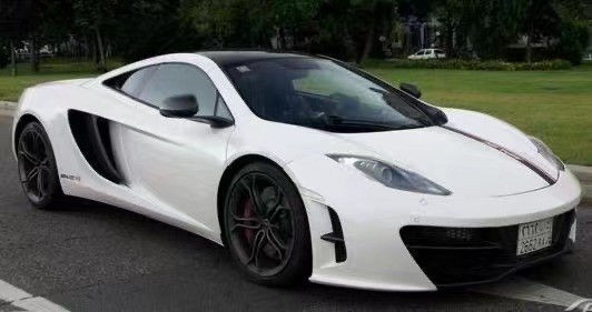 Για την McLaren MP4-12C Τυποποιημένο κουτί σώματος Mp4-12c Upgraded Revozport Style Front Bumper Diffuser Side Skirt Mp4-12 Carbon Fiber Kit