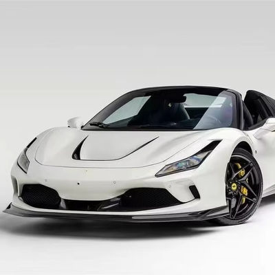 F8 Ferrari Carbon Car Body Kit VOS Style PP Carbon Fiber Lip Spoiler Κουκούπι Κουκούπι