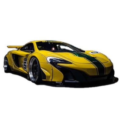 Για την McLaren 650S 625c Wide-body Kit 650S 625c Αναβαθμίζει το LB-style Front and Rear Bumper Spoiler Widebody Kit