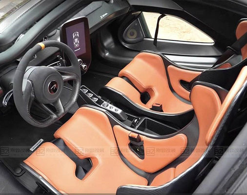 Συσκευές αυτοκινήτων για McLaren GT 540C 570S 600LT 720S 650S 625C MP-12C Καθίσματα από ανθρακονήματα Στυλ Senna Καθίσματα από ανθρακονήματα