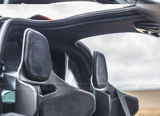 Συσκευές αυτοκινήτων για McLaren GT 540C 570S 600LT 720S 650S 625C MP-12C Καθίσματα από ανθρακονήματα Στυλ Senna Καθίσματα από ανθρακονήματα