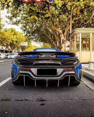 Συσκευές αυτοκινήτων για McLaren 540c 570s 570gt Carbon Fiber Body Kit 540c 570s 570gt Αναβαθμισμένο 600LT Style Body Kit 600LT Σπόιλερ