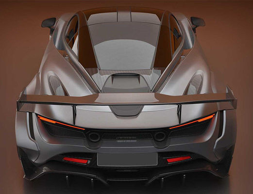 Ξηρή ανθρακική ίνα για McLaren 720s Ανθρακική ίνα Spoiler 720s Αναβαθμισμένη PD-style Carbon Fiber Spoiler Wing