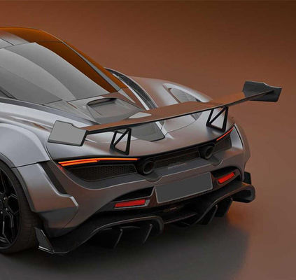 Ξηρή ανθρακική ίνα για McLaren 720s Ανθρακική ίνα Spoiler 720s Αναβαθμισμένη PD-style Carbon Fiber Spoiler Wing