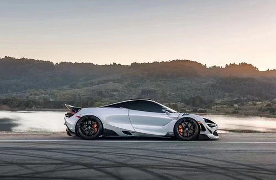 Φύλλα άνθρακα Mclaren Wide Body RYFT Style Lip Diffuser Σπόιλερ Κιτ Σώματος