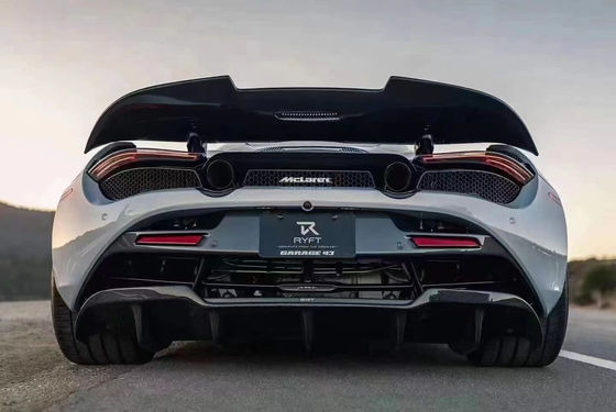 Φύλλα άνθρακα Mclaren Wide Body RYFT Style Lip Diffuser Σπόιλερ Κιτ Σώματος
