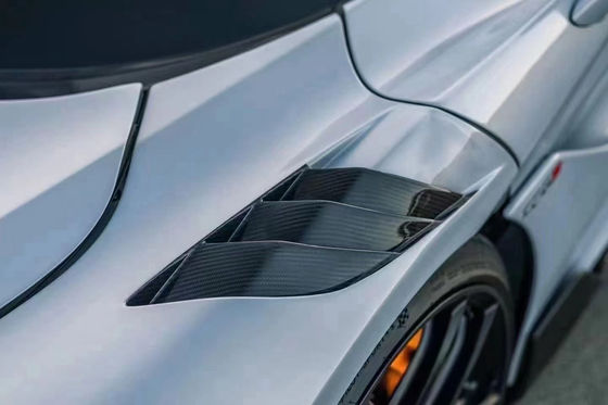 Φύλλα άνθρακα Mclaren Wide Body RYFT Style Lip Diffuser Σπόιλερ Κιτ Σώματος