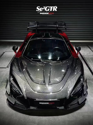 GTR Στυλ 720s Wide Body Kit ΜακΛάρεν Σένα Σώμα Kit Μπροστά Προφυλακτήρα Άνθρακα