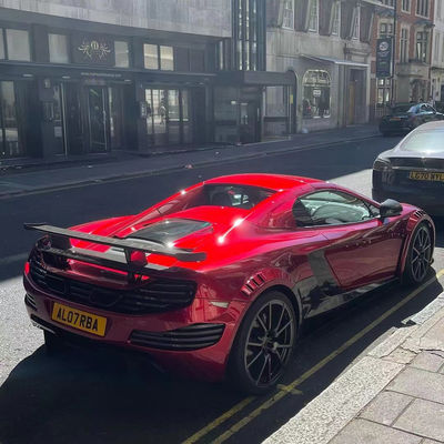 MP4 12C ΜακΛάρεν Κουτί Σώματος MSY Στυλ μπροστινό πίσω προφυλακτήρα σπόιλερ πλατύσωμα Κουτί Κόκκινο Μαύρο
