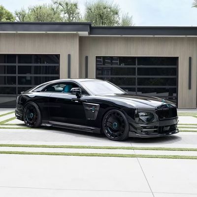 Το Spectre Rolls Royce Wide Body Kit MSY Style Μπροστά χείλος διαχέτης Spoiler Hood