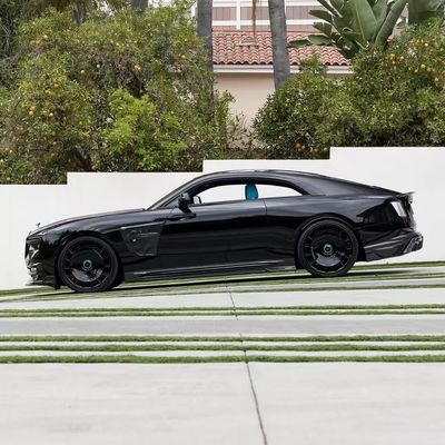 Το Spectre Rolls Royce Wide Body Kit MSY Style Μπροστά χείλος διαχέτης Spoiler Hood