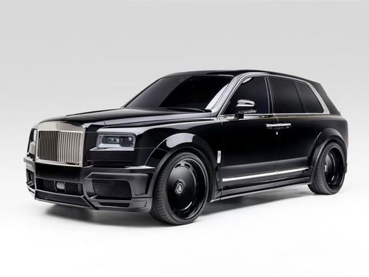 Μαύρο Cullinan Rolls-Royce κουτί σώματος NT στυλ μπροστινό και πίσω προφυλακτήρα