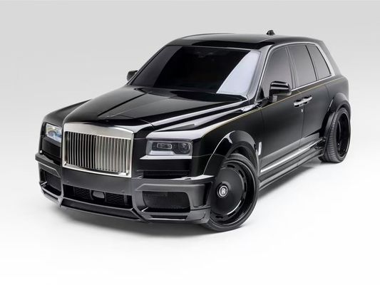 Μαύρο Cullinan Rolls-Royce κουτί σώματος NT στυλ μπροστινό και πίσω προφυλακτήρα