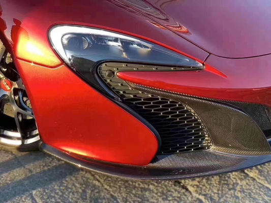 2014 - 2016 650s Κουτί Σώματος OEM Carbon Fiber Front Lip Diffuser Κουτί Σώματος Για Αντικατάσταση