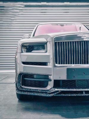 2018 - 2019 Cullinan Body Kit DW Στυλ Μπροστά χείλη Diffuser Spoiler Widebody Kit