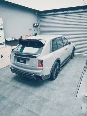2018 - 2019 Cullinan Body Kit DW Στυλ Μπροστά χείλη Diffuser Spoiler Widebody Kit