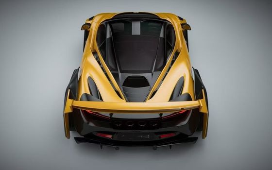 720s ΜακΛάρεν κουτί σώματος άνθρακα ίνες Widebody ZE στυλ μπροστινό και πίσω προφυλακτήρα