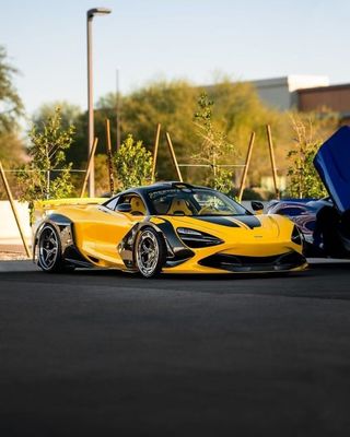 720s ΜακΛάρεν κουτί σώματος άνθρακα ίνες Widebody ZE στυλ μπροστινό και πίσω προφυλακτήρα