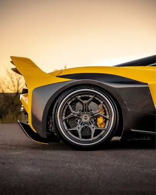 720s ΜακΛάρεν κουτί σώματος άνθρακα ίνες Widebody ZE στυλ μπροστινό και πίσω προφυλακτήρα