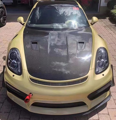Προϊόντα από ανθρακικές ίνες για την Porsche 981 Boxster Carbon Fiber Hood 981 Carbon Fiber Engine Hatch Cover 2013-2015