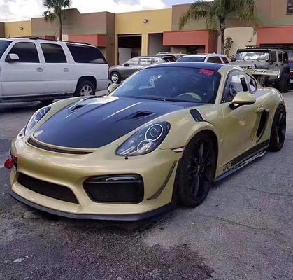 Προϊόντα από ανθρακικές ίνες για την Porsche 981 Boxster Carbon Fiber Hood 981 Carbon Fiber Engine Hatch Cover 2013-2015