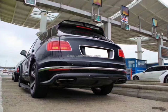 Για την Bentley Bentayga Carbon Fiber Body Kit Η Bentayga αναβαθμίζει το W12 Style Carbon Fiber Front Lip Diffuser