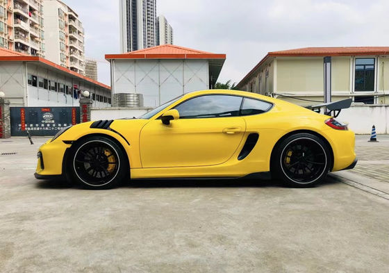 Προϊόντα πλαστικού PU για Porsche Boxster 981 Τροφοδοσία σώματος Boxster 981 Αναβαθμισμένο GT4 Μπροστά και πίσω σπόιλερ προφυλακτήρα