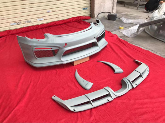Προϊόντα πλαστικού PU για Porsche Boxster 981 Τροφοδοσία σώματος Boxster 981 Αναβαθμισμένο GT4 Μπροστά και πίσω σπόιλερ προφυλακτήρα