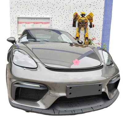 Υλικό πλαστικού PP 718 Boxster Kit 718 Αναβαθμισμένο στυλ GT4 Μπροστά και πίσω προφυλακτήρες