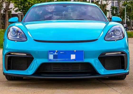 Υλικό πλαστικού PP 718 Boxster Kit 718 Αναβαθμισμένο στυλ GT4 Μπροστά και πίσω προφυλακτήρες